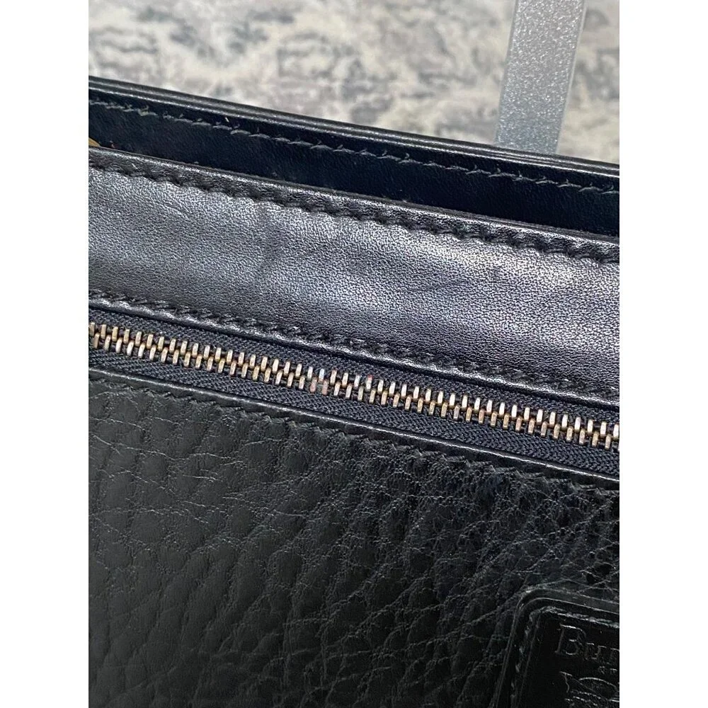Vintage Burberry Nova Check Shadow Horse Clutch Wristlet Bag